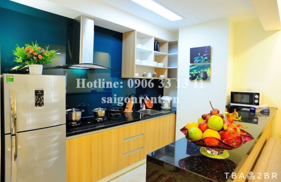 Serviced apartment 02 bedrooms on 3th floor for rent on Quoc Huong street, District 2 - 80sqm - 800 USD