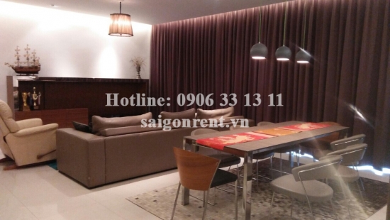 Estella 1 Building - Apartment 03 bedrooms on 7th floor for rent on Song Hanh street - District 2 - 171sqm - 2200USD