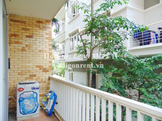 Serviced apartment 01 bedroom with nice balcony, large living room for rent on Nguyen Van Huong street, Thao Dien ward,  District 2 - 50sqm - 550 USD