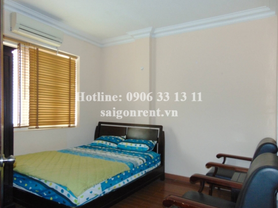 Serviced apartment 01 bedroom with nice balcony, large living room for rent on Nguyen Van Huong street, Thao Dien ward,  District 2 - 50sqm - 550 USD