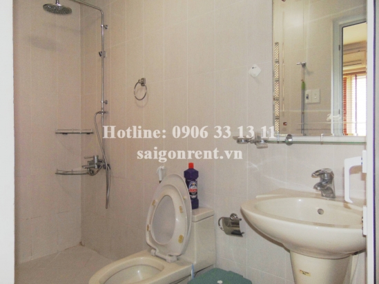 Serviced apartment 01 bedroom with nice balcony, large living room for rent on Nguyen Van Huong street, Thao Dien ward,  District 2 - 50sqm - 550 USD