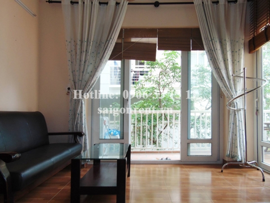 Serviced apartment 01 bedroom with nice balcony, large living room for rent on Nguyen Van Huong street, Thao Dien ward,  District 2 - 50sqm - 550 USD