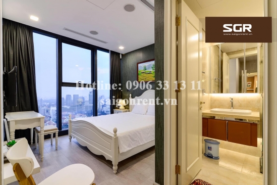 Vinhomes Golden River Building - Apartment 02 bedrooms on 30th floor for rent on Ton Duc Thang street, Center of District 1 - 72sqm - 1100 USD