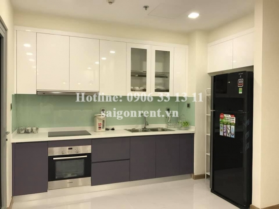 Vinhome Central Park - Apartment 03 bedrooms on 28th floor for rent on Nguyen Huu Canh street - Binh Thanh District - 107sqm - 1700 USD