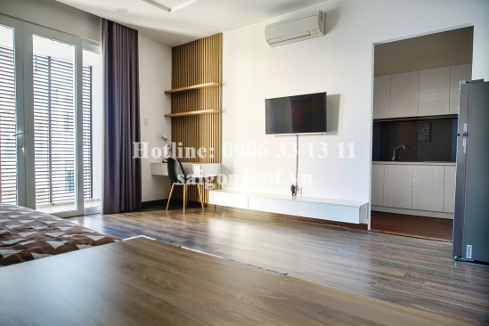 Nice serviced studio apartment 01 bedroom on 2nd floor for rent on Tran Nao street, Binh An Ward, District 2 - 50sqm - 450 USD