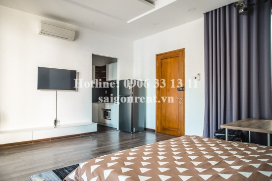 Nice serviced studio apartment 01 bedroom on 2nd floor for rent on Tran Nao street, Binh An Ward, District 2 - 50sqm - 450 USD