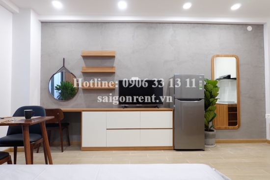 Nice serviced studio apartment with balcony for rent on Tran Nao street, Binh An Ward, District 2 - 38sqm - 530 USD