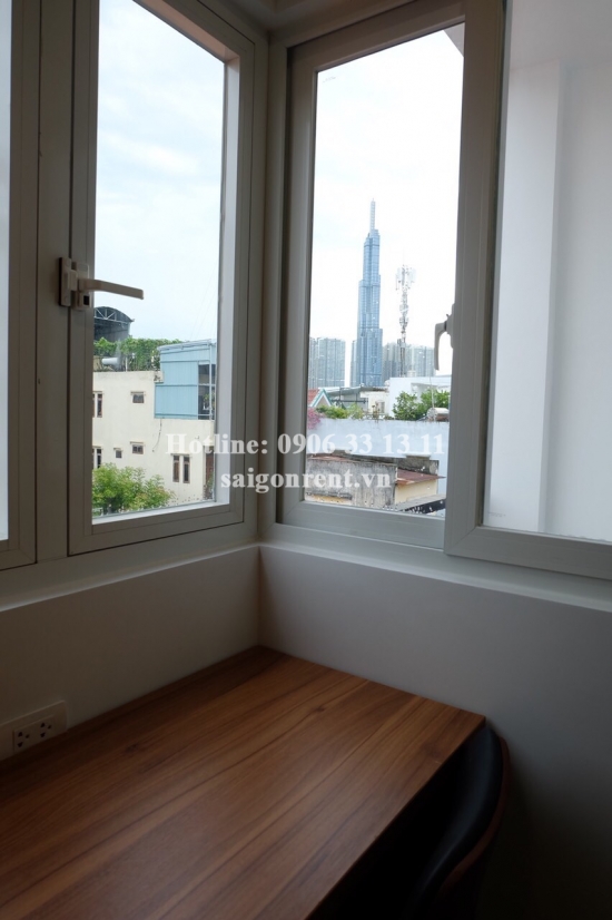 Nice serviced studio apartment with balcony for rent on Tran Nao street, Binh An Ward, District 2 - 38sqm - 530 USD