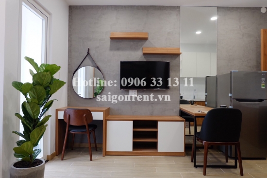 Nice serviced studio apartment with balcony for rent on Tran Nao street, Binh An Ward, District 2 - 38sqm - 530 USD