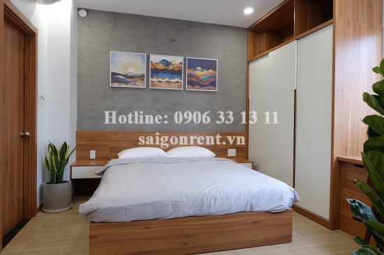 Nice serviced studio apartment with balcony for rent on Tran Nao street, Binh An Ward, District 2 - 38sqm - 530 USD
