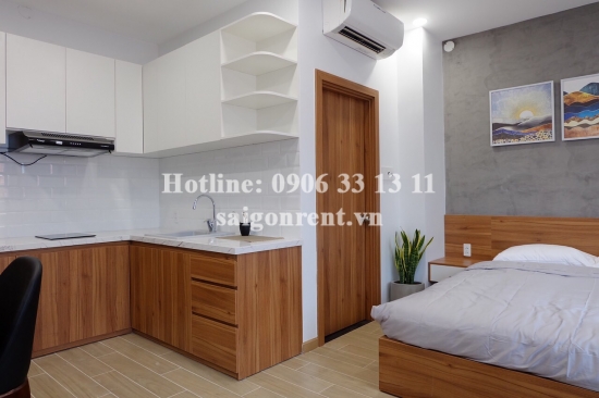 Nice serviced studio apartment with balcony for rent on Tran Nao street, Binh An Ward, District 2 - 38sqm - 530 USD