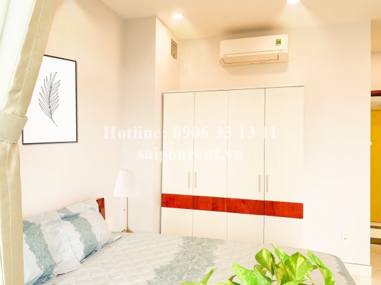 Serviced studio apartment 01 bedroom with balcony for rent on Bui DinhTuy street, 24 Ward, BInh Thanh District - 30sqm - 380 USD( 9 millions VND)