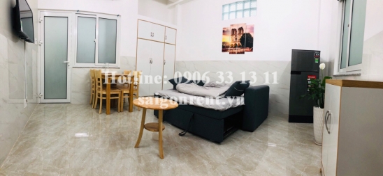 Serviced studio apartment 01 bedroom for rent on Nhat Chi Mai street, Tan Binh District - 30sqm - 350 USD( 8 millions VND)