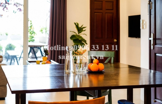 Nice penthouse serviced apartment 01 bedroom for rent on Nguyen Van Huong street, Thao Dien Ward, District 2 - 85sqm - 700 USD