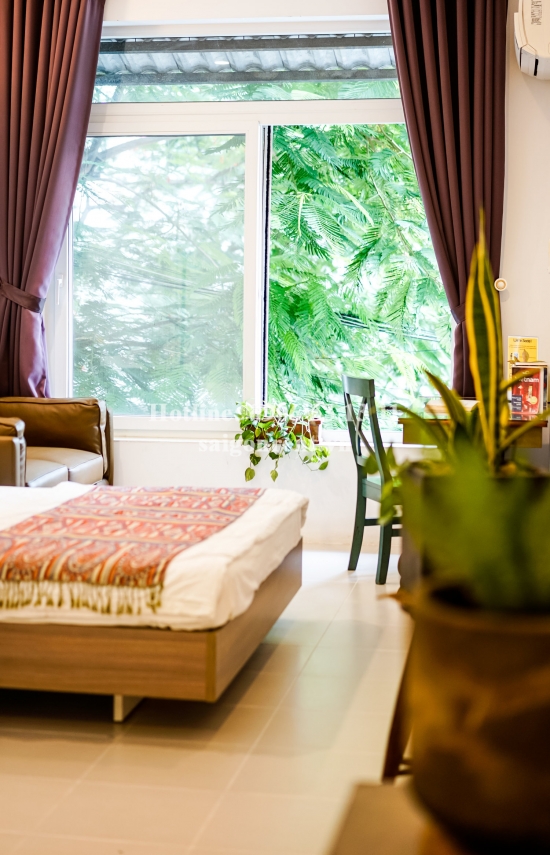 Serviced apartment 01 bedroom  for rent on Nguyen Van Huong street, Thao Dien Ward, District 2 - 36sqm - 570 USD