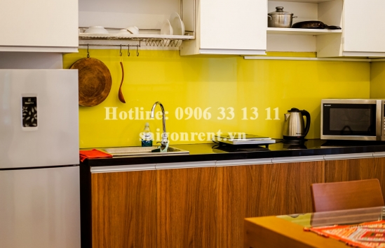 Serviced apartment 01 bedroom  for rent on Nguyen Van Huong street, Thao Dien Ward, District 2 - 36sqm - 570 USD