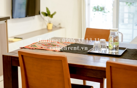 Serviced apartment 01 bedroom with balcony for rent on Nguyen Van Huong street, Thao Dien Ward, District 2 - 37sqm - 580 USD