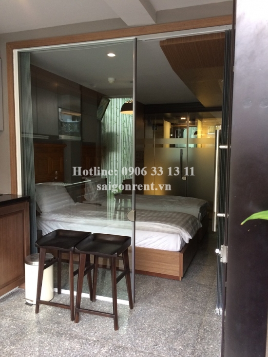 Serviced apartment 02 bedrooms on ground floor for rent on Nguyen Van Huong street, District 2 - 60sqm - 650 USD