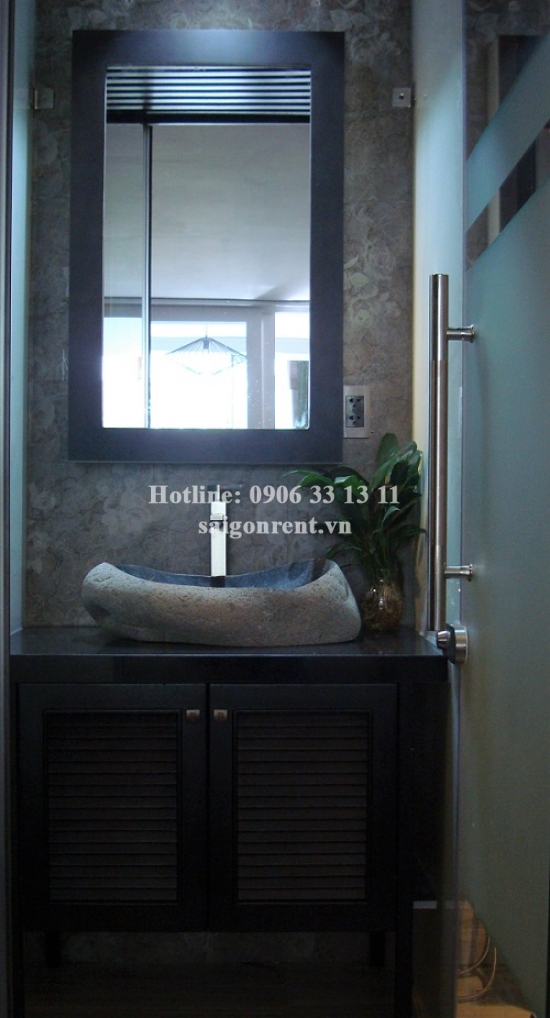 Serviced apartment 02 bedrooms on ground floor for rent on Nguyen Van Huong street, District 2 - 60sqm - 650 USD