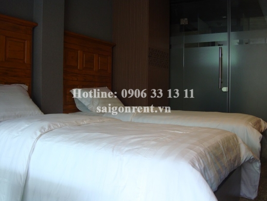 Serviced apartment 02 bedrooms on ground floor for rent on Nguyen Van Huong street, District 2 - 60sqm - 650 USD