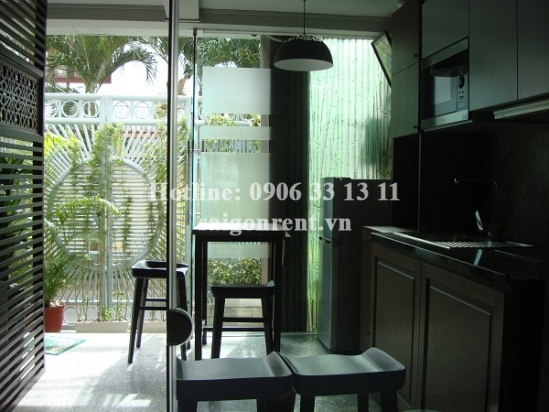Serviced apartment 02 bedrooms on ground floor for rent on Nguyen Van Huong street, District 2 - 60sqm - 650 USD