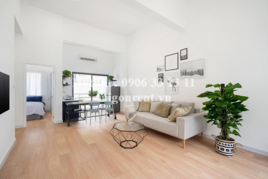 Beautiful apartment 01 bedroom with 02 balconies for rent on Truong Dinh street, District 3 - 70sqm - 900 USD