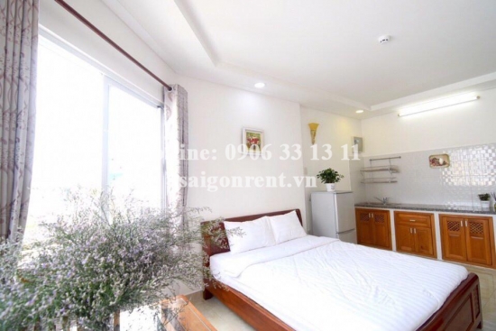 Serviced studio apartment 01 bedroom for rent on Cach Mang Thang 8 street, District 10 - 30sqm - 350 USD