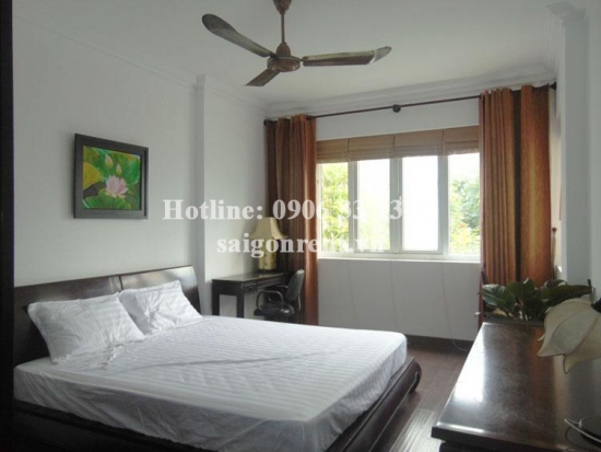 Serviced apartment 02 bedrooms with balcony for rent on Nguyen Van Huong street, Thao Dien Ward, District 2 - 90sqm - 850 USD