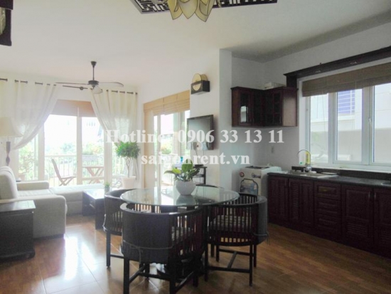 Serviced apartment 02 bedrooms with balcony for rent on Nguyen Van Huong street, Thao Dien Ward, District 2 - 90sqm - 850 USD