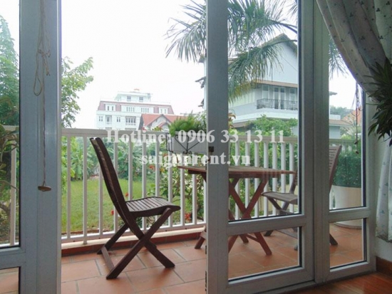 Serviced apartment 02 bedrooms with balcony for rent on Nguyen Van Huong street, Thao Dien Ward, District 2 - 90sqm - 850 USD