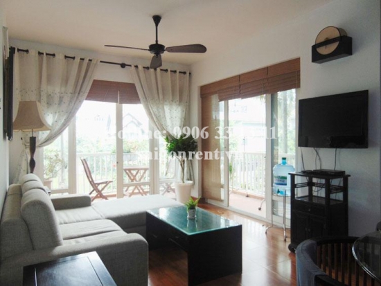Serviced apartment 02 bedrooms with balcony for rent on Nguyen Van Huong street, Thao Dien Ward, District 2 - 90sqm - 850 USD