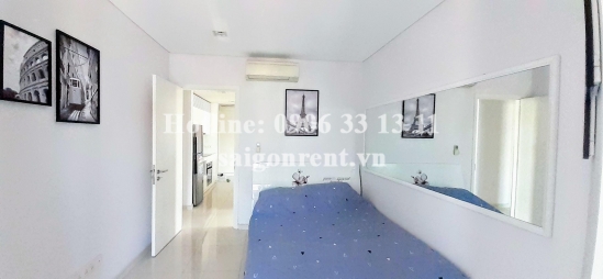 City Garden Building - Apartment 02 bedrooms on 8th floor for rent on Ngo Tat To street, Binh Thanh District - 102sqm - 1500 USD