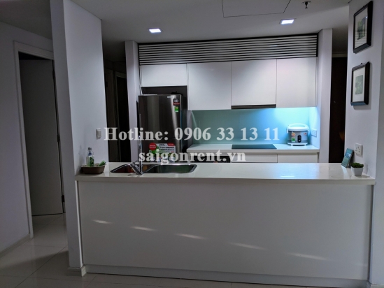 City Garden Building - Apartment 02 bedrooms on 8th floor for rent on Ngo Tat To street, Binh Thanh District - 102sqm - 1500 USD