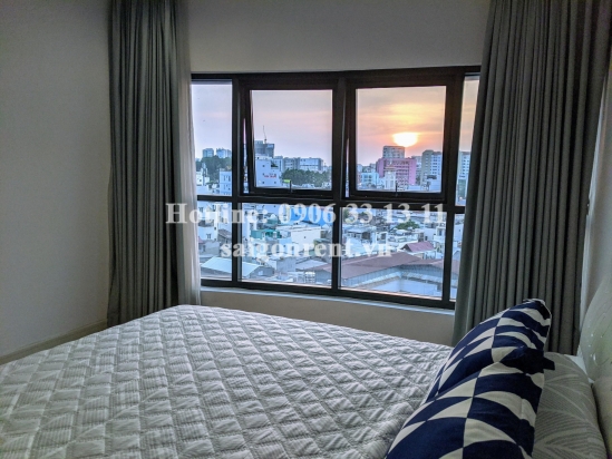 City Garden Building - Apartment 02 bedrooms on 8th floor for rent on Ngo Tat To street, Binh Thanh District - 102sqm - 1500 USD