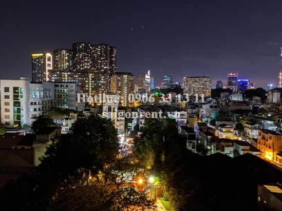 City Garden Building - Apartment 02 bedrooms on 8th floor for rent on Ngo Tat To street, Binh Thanh District - 102sqm - 1500 USD