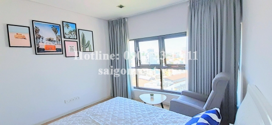City Garden Building - Apartment 02 bedrooms on 8th floor for rent on Ngo Tat To street, Binh Thanh District - 102sqm - 1500 USD