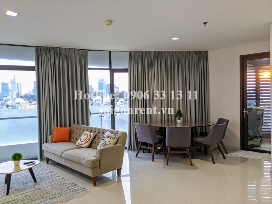 City Garden Building - Apartment 02 bedrooms on 8th floor for rent on Ngo Tat To street, Binh Thanh District - 102sqm - 1500 USD