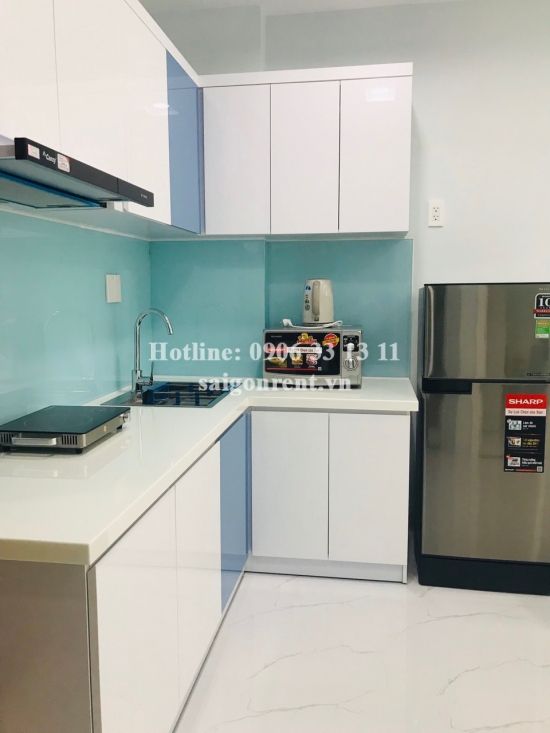 Nice serviced apartment 01 bedroom with balcony for rent on Hung Gia street, Phu My Hung, District 7 - 50sqm - 575 USD- 13.500.000 VND