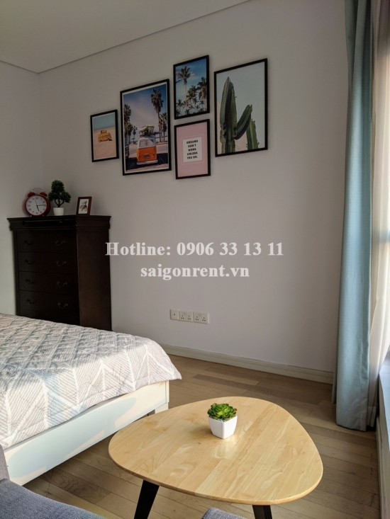 City Garden Building - Apartment 02 bedrooms on 8th floor for rent on Ngo Tat To street, Binh Thanh District - 102sqm - 1500 USD