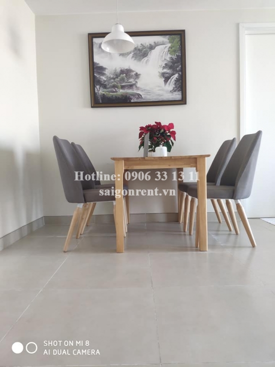 Masteri Thao Dien Building - Apartment 02 bedrooms on 28th floor for rent on Ha Noi highway - District 2 - 64sqm - 650 USD( 15 millions VND)