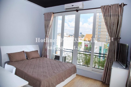 Serviced apartment 01 bedroom with balcony for rent on Nam Ky Khoi Nghia street, District 3 - 40sqm - 430 USD( 10 millions VND)
