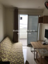 Serviced Apartments for rent in District 7 - serviced apartment 01 bedroom with balcony for rent on Hung Gia 1 street, Phu My Hung area, District 7 - 40sqm - 350USD( 8 millions VND)