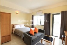 FOR LEASE SERVICED APARTMENT/ CHO THUÊ CĂN HỘ DỊCH VỤ for rent in Binh Thanh District - Serviced apartment 01 bedroom with balcony for rent on Nguyen Ngoc Phuong street - Binh Thanh District - 45sqm - 700 USD