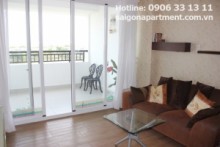 Apartment for rent in District 9- Thu Duc City - Nice apartment river view for rent in 4S Riverside building- 600 USD