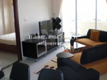 FOR LEASE APARTMENT / CHO THUÊ CĂN HỘ for rent in District 7 - Hoang Kim Building - Apartment 02 bedrooms on 12th floor  for rent at 573  Huynh Tan Phat street, District 7 - 60sqm - 600 USD