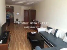 FOR LEASE APARTMENT / CHO THUÊ CĂN HỘ for rent in Binh Thanh District - Beautiful apartment wooden floor, 02 bedrooms for rent in The Morning Star building- Binh Thanh district - 700 USD