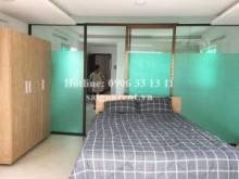 FOR LEASE SERVICED APARTMENT/ CHO THUÊ CĂN HỘ DỊCH VỤ for rent in Binh Thanh District - Penthouse serviced apartment 01 bedroom with large balcony , living  for rent on Tran Binh Trong street, Binh Thanh District - 60sqm - 500 USD