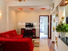 Apartment for rent in District 4 -  Khanh Hoi 1 Building in District 4- 02 bedrooms on 2nd floor  for rent on Ben Van Don street with usable 77sqm- 550 USD ( 12.000.000 VND)