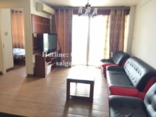 Apartment for rent in District 9- Thu Duc City - Nice apartment 02 bedrooms with balcony on 6th floor for rent in 4S Riverside Garden Building, Thu Duc district: 550 USD