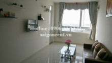 FOR LEASE APARTMENT / CHO THUÊ CĂN HỘ for rent in Binh Thanh District - Apartment 01 bedroom with balcony, living room for rent in Riverside building, Nguyen Huu Canh street, Binh Thanh district - 600 USD